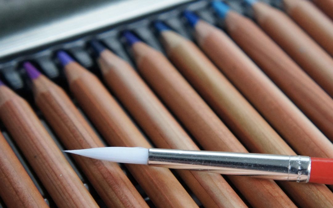 5 técnicas de desenho com lápis de cor aquarelável
