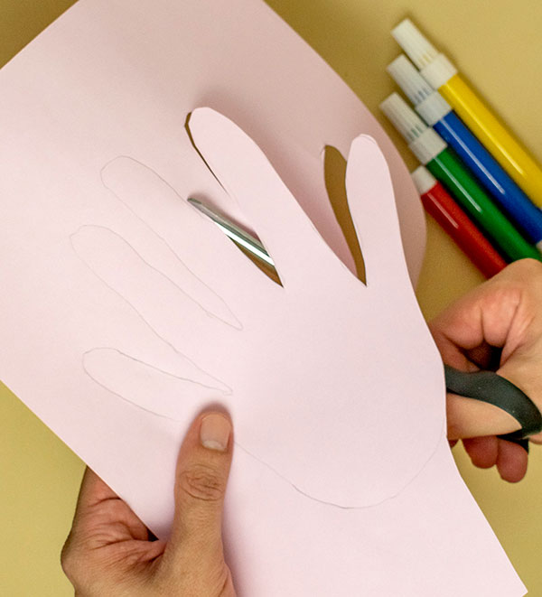 Como fazer um coelhinho da páscoa de papel