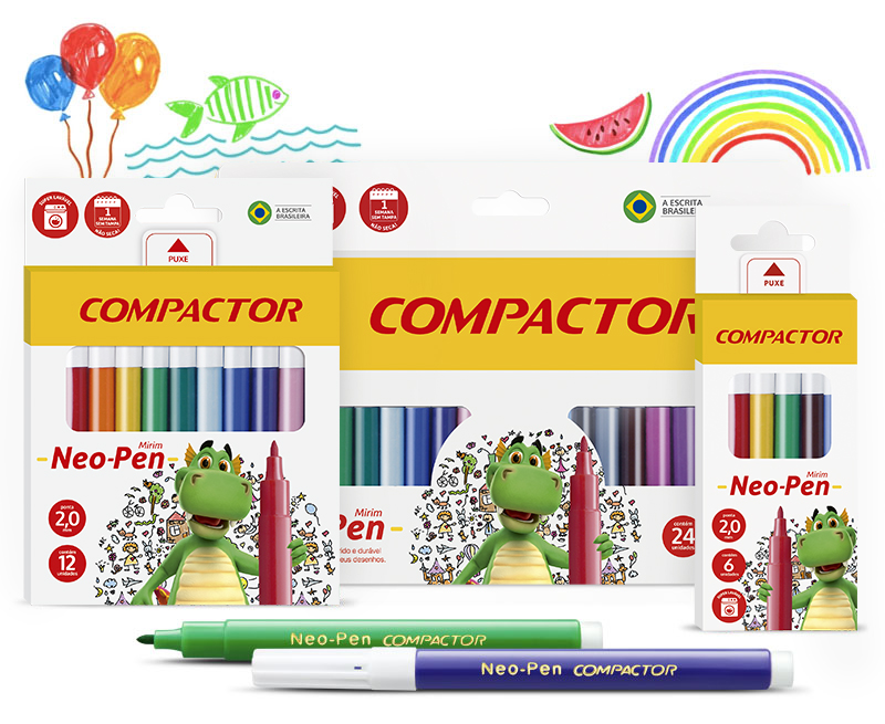 Hidrograficas-Neo-Pen-Mirim_02 Hidrográficas Neo-Pen Mirim Compactor