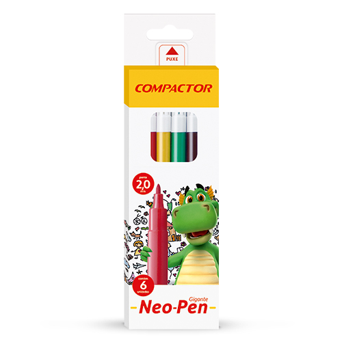 Lápis de Cor Neo-Pen C/48 Cores - Compactor Store