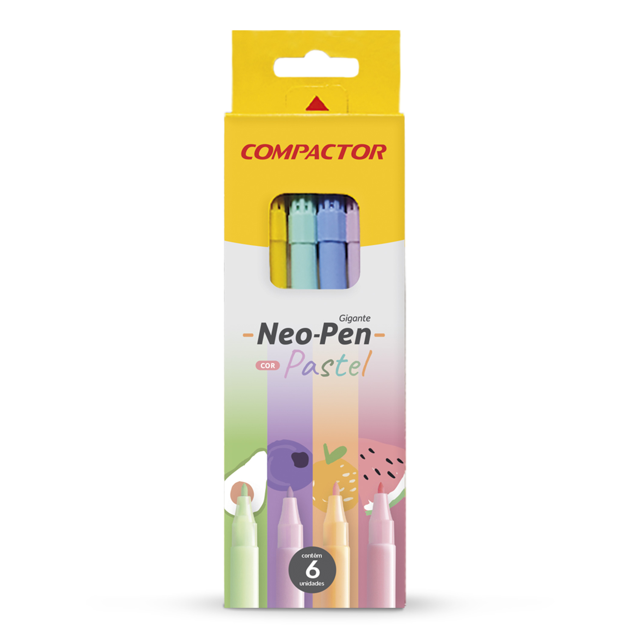 Lápis de Cor Neo-Pen C/48 Cores - Compactor Store