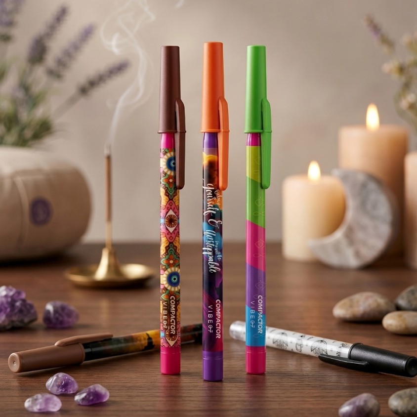 07 Vibes Marca-texto Compactor Destaq cores pastel