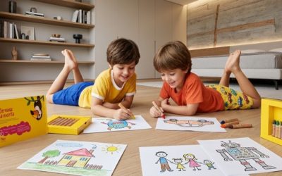 A importância do desenho e da pintura no desenvolvimento da coordenação motora infantil